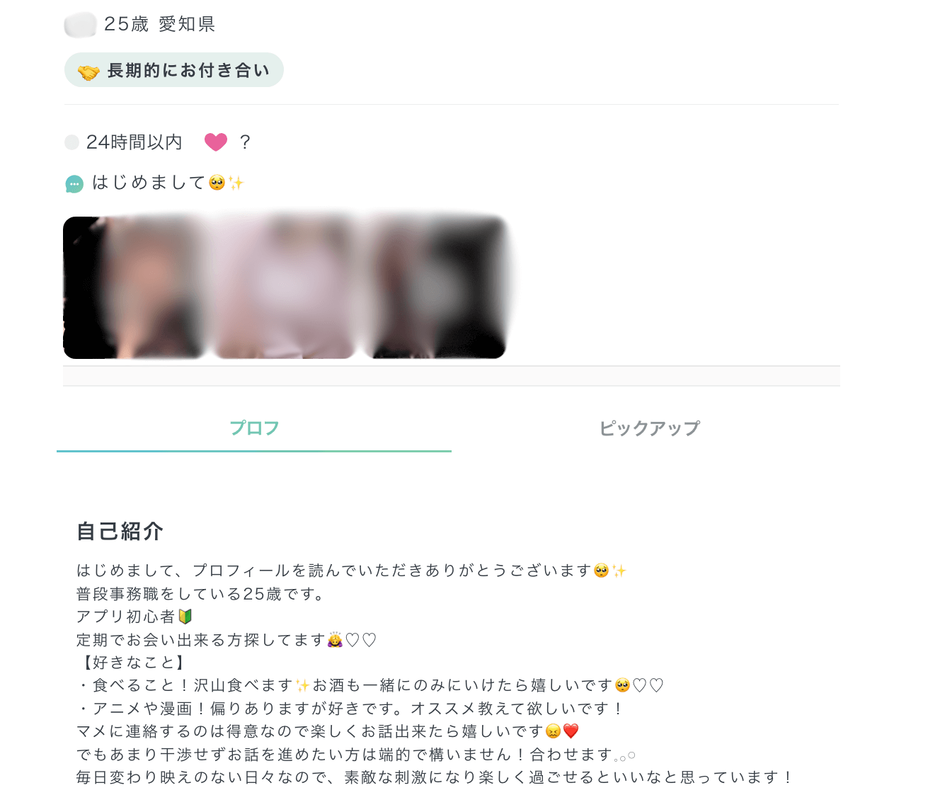 名古屋pjはプロフィールを充実させる